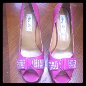 Nancy Li Pink Heels